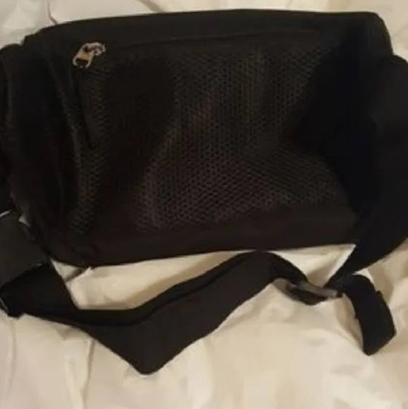 CXWMZY Black Unisex Waist Bag Fanny Pack - Picture 3 of 8